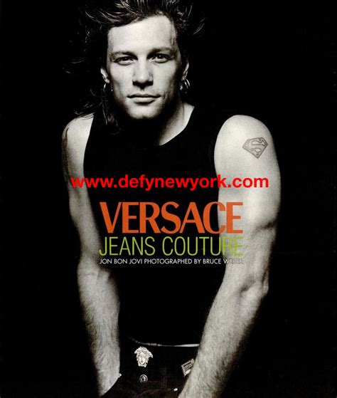 Versace Jeans Couture x Jon Bon Jovi 1996 